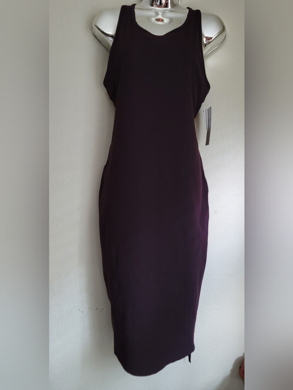 Zella Plum Size Medium Atheltic Maxi Dress.